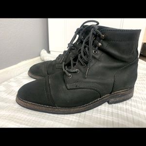 Thursday boots, black, size 8